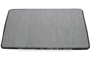 China Plain gray pvc top with NBR foam kitchen stand mat wholesale
