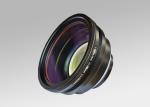 Metal Fiber Laser Machine Parts F Theta Scan Lens Black Color For Via Hole