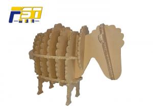China Eco - Friendly Cardboard Box Furniture , Individual Design Foldable Cardboard Furniture wholesale