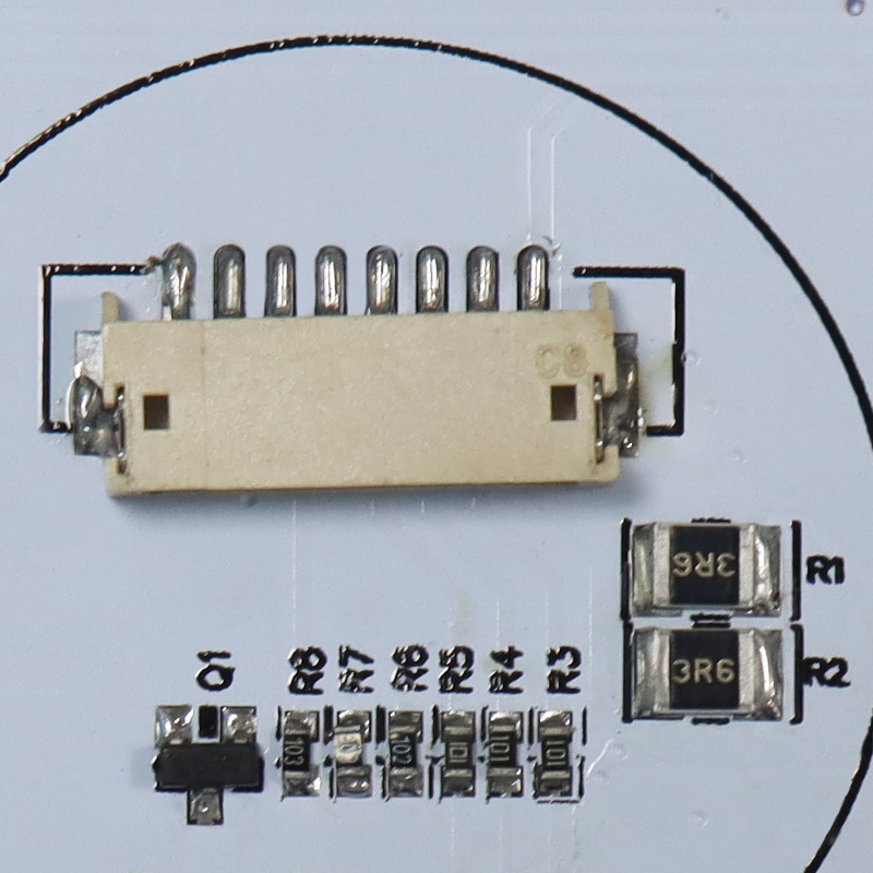 High Frequency PTFE Single Sided PCBs Routing One Stop Service