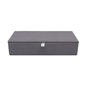 China Velvet Lining PU Leather Jewellery Packaging Boxes With Logo wholesale