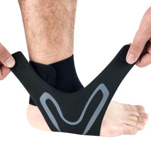 China Factory Supply Sport Gym Ankle Brace Tendon Sleeve With Arch Support Foot Care Ankle Protector Straps For Ankle Eases Sw wholesale