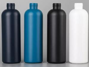 China 250ml HDPE Matte Plastic Shampoo Pump Bottles For Hair Care Packaging wholesale