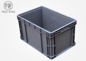 China Euro Stackable Heavy Duty Plastic Storage Containers 600 * 400 * 340mm 50 Liter on sale