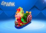 Cute Candy Carton Kiddy Ride Machine With LED Light Environmentally Friendly