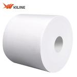 Three Ply Reinforced Industrial Heavy Duty Wiping Paper Jumbo Roll White 54gsm