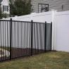Buy cheap 600-2000mm Tubular Metal Fence Aluminium Tubular Fencing Hot Dipped Galvanized from wholesalers