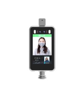 China 2MP Temperature Face Recognition Biometric System Vertical Pass Management wholesale
