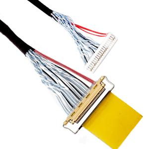 China SHD Connector Universal LCD LVDS Cable I-Pex 20453-230t To Jst Shdr-40v-S-B wholesale