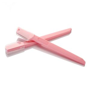 China Beauty Sharp Hair Shaving Razor Foldable Mini Makeup Eyebrow Trimmer wholesale