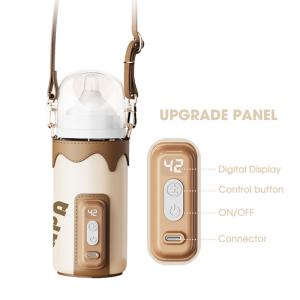 China Portable Usb 10w Infant Milk Warmer Baby Bottle Heater Use To Car Travel Camp wholesale