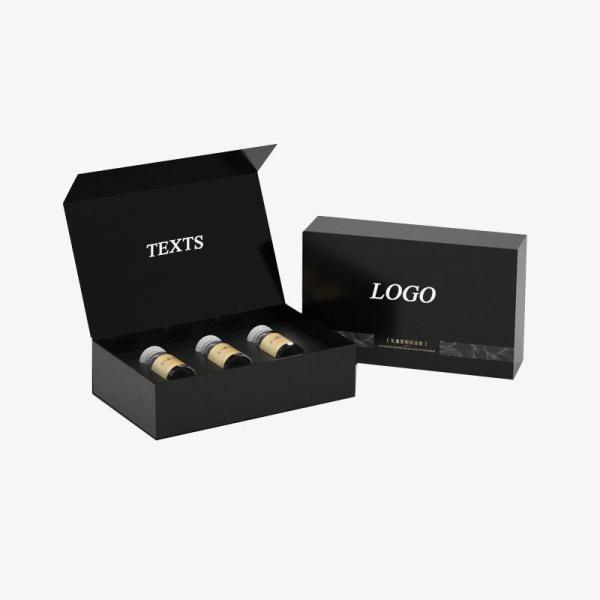 Art Paper Customizable Rigid Magnet Box for Cosmetic Cologne Perfume Tester