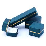 10*10*5.5cm Handmade Luxury Leather Jewelry Box for End Accessories Made in