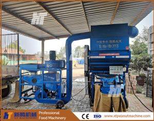 China 98% Shell Rate Automatic Peanut Shelling Machine For 800-5000kg/h Capacity wholesale