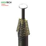25m locking pneumatic telescopic mast 150kg payloads-NR-4.4-25-150L-10S-98-316