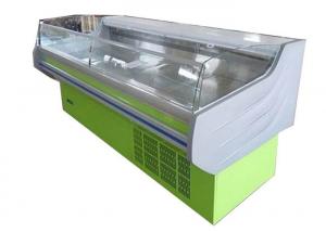 China R404a Dynamic Cooling Seafood Fish Display Freezer Meat Display Refrigerator Butcher Equipment wholesale