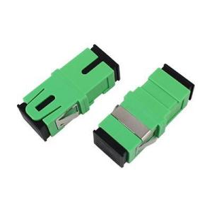 China RoHS Green Fiber Optic Adapter Coupler SC SX Without Flange wholesale