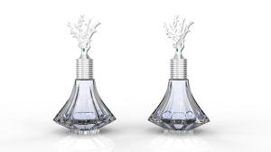 China Elegant Zamac Perfume Lid For Bottle Cap OEM / ODM Service Available wholesale