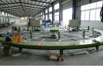 Circle Sponge Cutting Machine , Flixible / Rigid Foam Cutter Adjustable Cutting