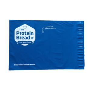 China 14x18in 2.5mil blue print poly garment bags colored poly shipping bags large poly envelopes wholesale