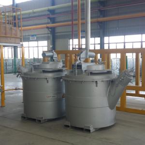 China Foundry Aluminum Pouring Casting Ladle Smooth Surface Finish wholesale