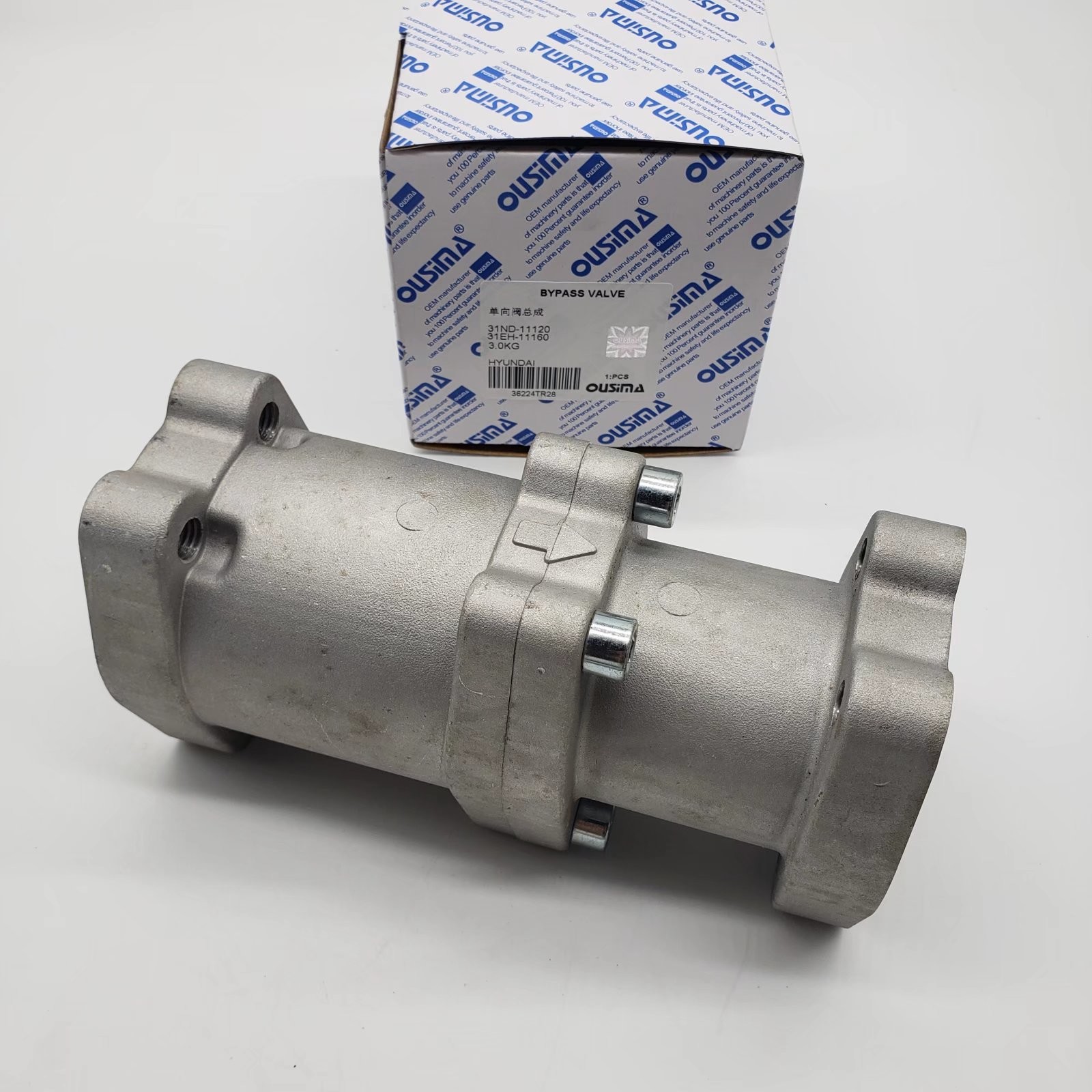 OUSIMA Return Valve 31ND-11120 31EH-11160 3.5KG Engine Parts For Hyundai Excavator