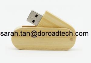 China Wood Swivel USB Flash Drive Custom Logo USB Flash Pen Drive Gift USB Flash Memory Stick wholesale