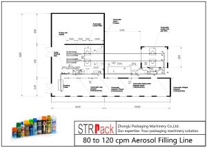 China 80 To 120 Cpm Automatic Liquid Filling Line Aerosol Filling Production Line wholesale