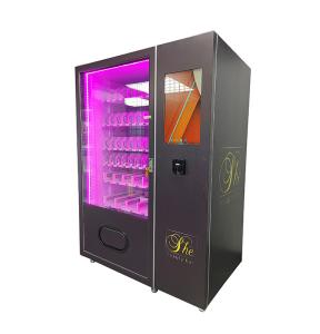 China Shopping Mall Beauty 22'' Touch Screen Nail Eyelash Vending Machine with Coin Bill Acceptor wholesale