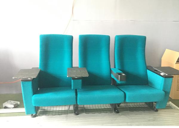 Commercial Movie Theater Lounger With Plastic Cup Holder Model Foam Theater