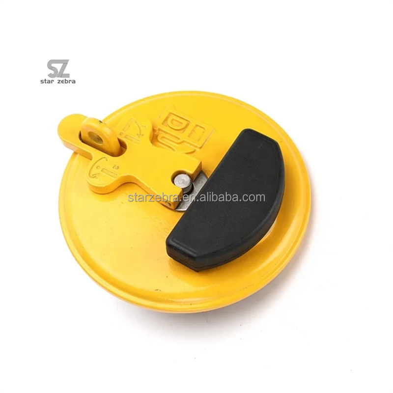 Genuine Design 7X7700 Black Fuel Tank Cap for E320 E320B/C/D Excavator Replacement Component