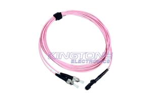 China ST to MTRJ 62.5 / 125 um Fiber Optic Patch Cord Multi Mode Duplex wholesale
