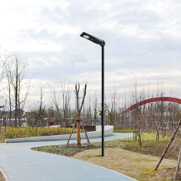 Wall Mounting Compact Solar Powered Street Lights IP65 Waterproof PIR Motion