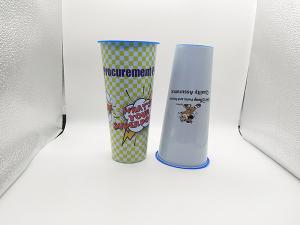 China Custom Shape Food Grade 3D Lenticular Cup High Resistant To Grease wholesale