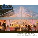 Outdoors Customized Size Clear Pvc Party Tent Marriage Wedding Events Glass Tent