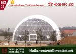 30m Aluminum Alloy Geodesic Dome Greenhouse Kits Waterproof For Concert Event