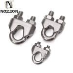 ZINC Finish Double Pipe Clamps for Stainless Steel Wire Rope within Metric