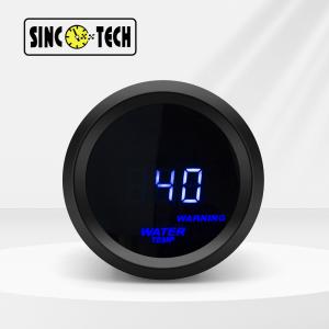 China Sinco Tech 6114 LED 2'' Water Temp Gauge Meter Auto Mobile Blue Led Display wholesale