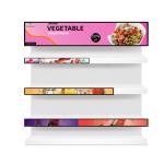 VETO Indoor Advertising Media Player Strip Ultra Wide Shelf Screen Stretch Bar