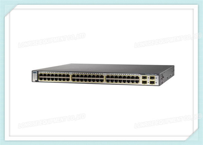WS-C3750G-48TS-S Cisco Catalyst Switch 3750 48 10/100/1000T + 4 SFP + IPB Image