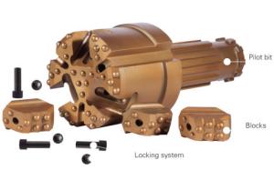 China O.D. 355mm Concentric overburden casing with blocks for water well projcet wholesale