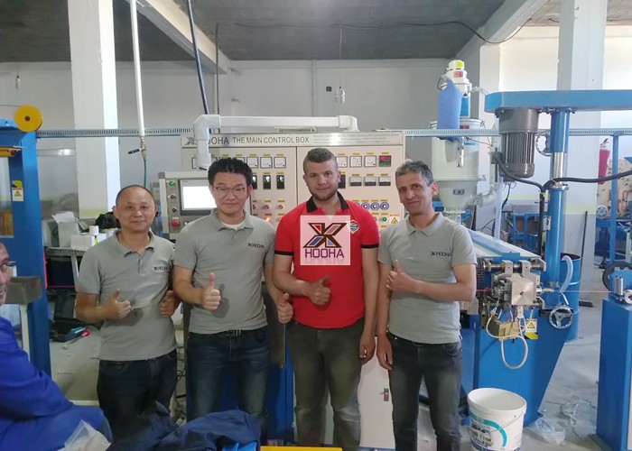 1-4 Cores Cable Manufacturing Equipment / Seven Strand Jacketed Wire Maker Machine