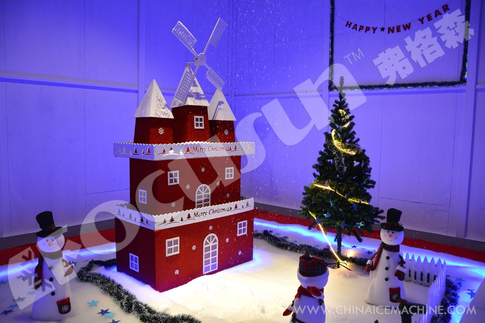 Compact Indoor Outdoor Snow Ice Making Machine for Theme Park