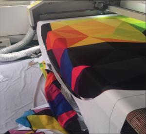 China PE Tent Laser Laser Cutting Machine Camera Positioning High Speed Automatic Cutting wholesale