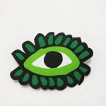 Woven Sewing Custom Embroidered Fabric Labels Garment Label Shoes Embroidered