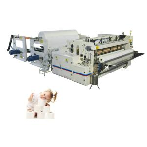 China 200~230m/Min Fully Automatic Toilet Paper Manufacturing Machine For Factory Use wholesale