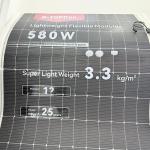 580W PV Soft Solar Hybrid Inverter for Photovoltaic Energy Panel Set with Short