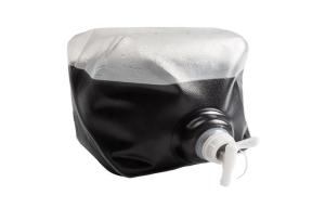 China Sake Wine Drinks Plastic Semi Collapsible Jerry Can With Handle Tap wholesale