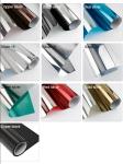 PET Material Building Decorative Film Dark Blue Silver Color Middle Heat