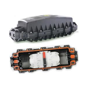 China Underground 288Cores Fiber Optic Closure 2in 2out Horizontal Aerial Joint Enclosure wholesale